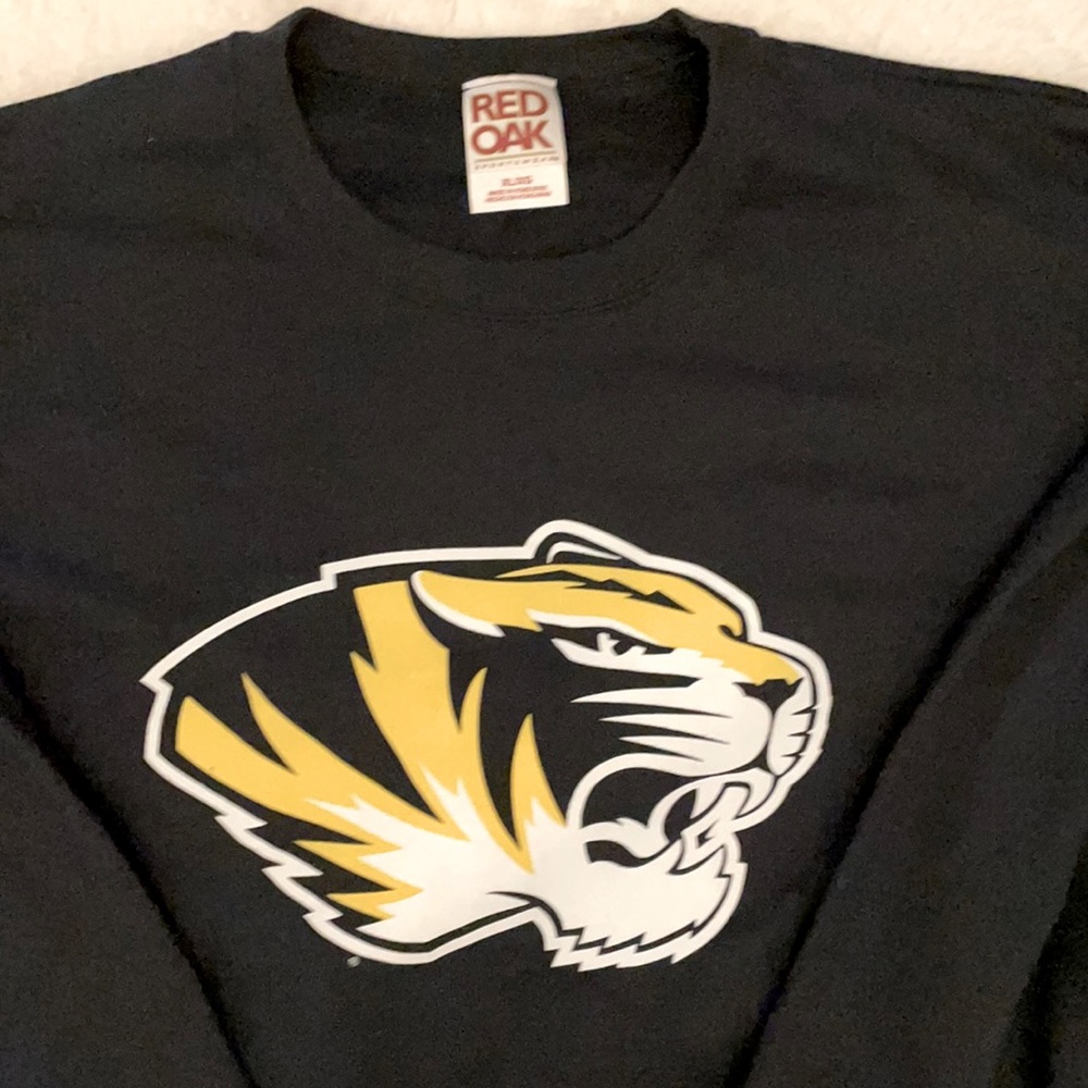 University of Missouri Mizzou tigers sweatshirt